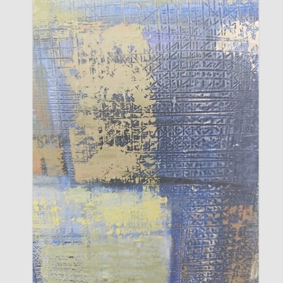 Modern Abstract Painting Kay Arlene Ridenour Wilson (1937 - 2007) Listed Artist - Picture 5 of 7
